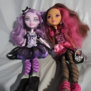 Ever After High Dolls- Kitty Chesire & Briar